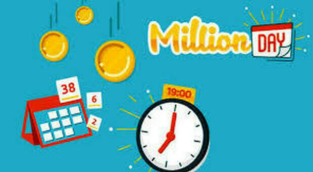 Million Day, estrazione dei cinque numeri vincenti di oggi 17 dicembre 2021