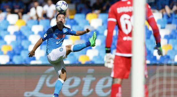 Napoli-Spezia 0-0: fuori Simeone, Spalletti punta su Raspadori centravanti con Kvaratskhelia e Politano