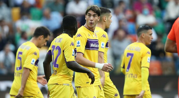 Udinese-Fiorentina 0-1, il rigore di Vlahovic regala tre punti a Italiano
