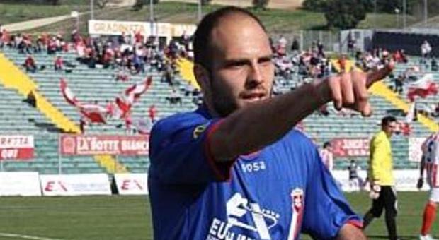 L'attaccante dell'Ancona Diogo Tavares