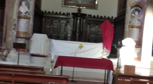 L'altare ristrutturato a San Ciriaco verrà svelato ai fedeli domenica