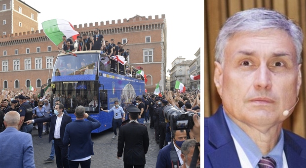 Feste per gli Europei, il virologo Silvestri: «Italia gabbia di matti, prudenza ma non terrore»