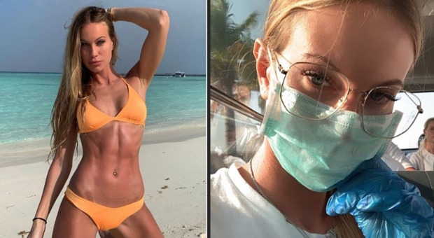 Taylor Mega, terrore Coronavirus: dalle Maldive a Milano con mascherina e guanti