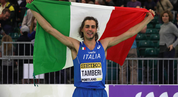 Gianmarco Tamberi, campione del mondo indoor di salto in alto