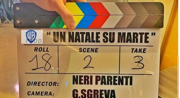 Christian De Sica e Massimo Boldi insieme in "Un Natale su Marte". Il post dell'attore: «Primo ciak!»