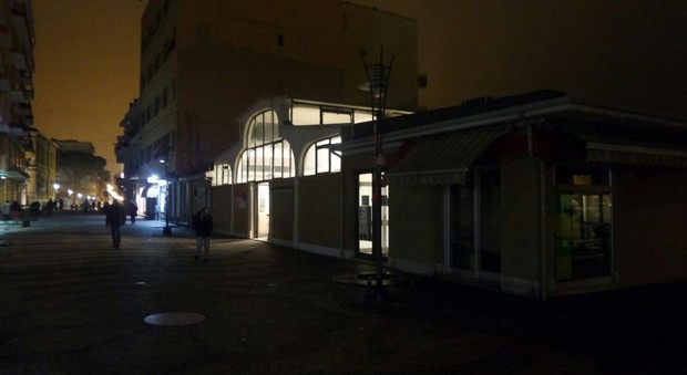 Blackout dell'illuminazione pubblica fino a sera ieri a Falconara