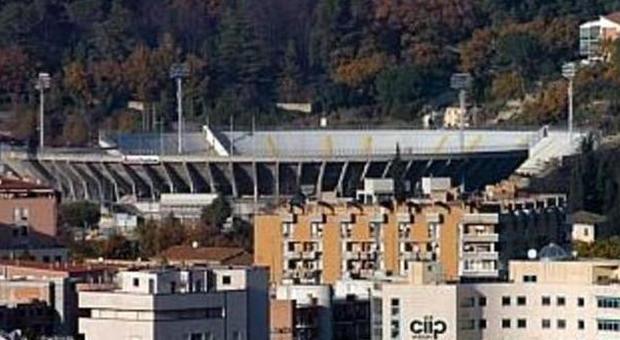 Ascoli, tribuna Est da demolire Cambia la viabilità ​nella zona dello stadio