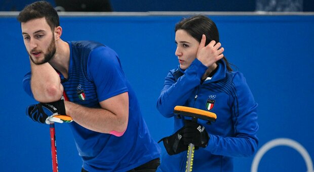 Stefania Costantini (22) e Amos Mosaner (26), saranno i primi italiani a disputare una finale olimpica di curling