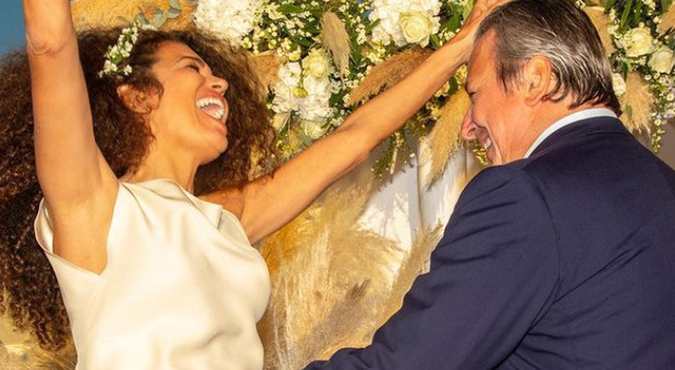 Afef si è sposata con Alessandro Del Bono: quarto matrimonio per l'ex modella tunisina