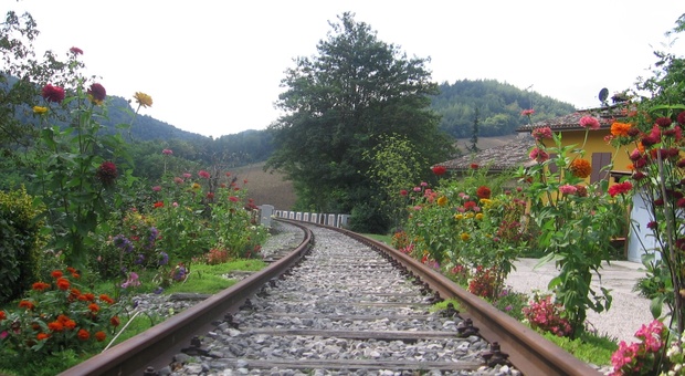 La tratta ferroviaria dismessa Fano-Urbino