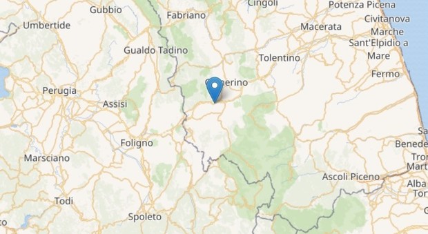 Terremoto in Centro Italia, scossa di 3.1 poco dopo le 5 nel Maceratese