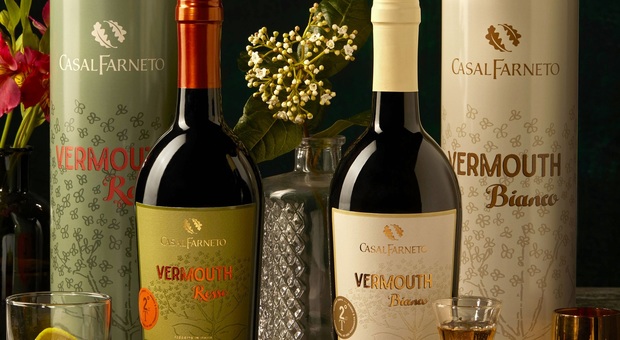 CasalFarneto cala la coppia d'assi: ecco i due vermouth, bianco e rosso