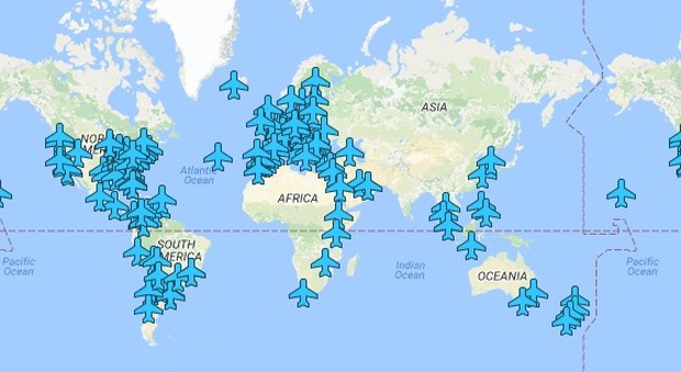 Le password wifi degli aeroporti? Eccole in una mappa interattiva