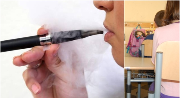 Fumo, si inizia sempre prima: in 4 casi su 100 sigaretta elettronica provata già alle elementari