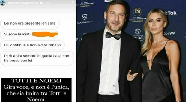 È già crisi tra Francesco Totti e Noemi Bocchi? Clamorosa indiscrezione: «Lui pensa ancora a Ilary»