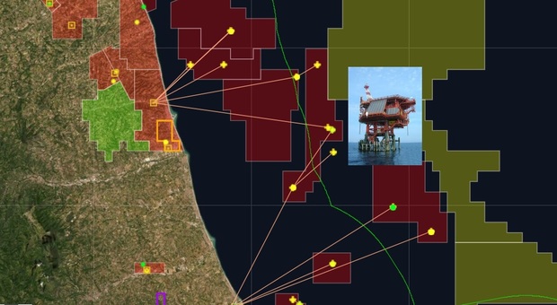 Gas, autorizzato un pozzo d'estrazione al largo di San Benedetto, No Triv: «Regione vada al Tar»