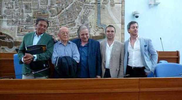 Guidumberto Chiocci, Gianfranco Mariotti, Donato Renzetti, Michele Antonelli e Nicola Guerrini