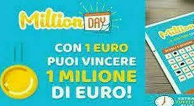 Million Day, estrazione dei cinque numeri vincenti di venerdì 19 novembre