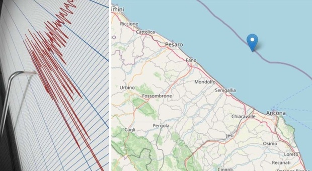 Sciame sismico senza fine in Adriatico: nuova scossa di Magnitudo 3.3 di fronte alle Marche