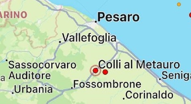 Neve, vento e mareggiate: ci mancava il terremoto. Scossa di 3.3 avvertita tra Pesaro e Urbino