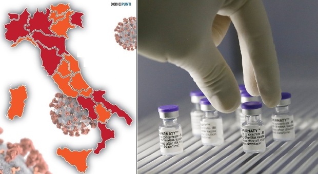 Il contagio Covid frena nelle Marche, ma ancora troppi ricoverati e pochi vaccinati con la prima dose