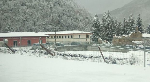 Ascoli, maltempo nel Piceno nevica nelle zone terremotate