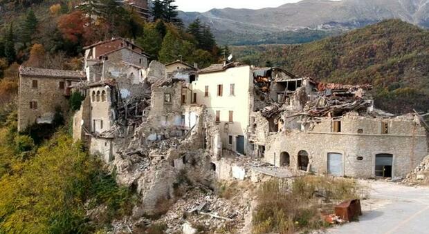 Pescara del Tronto dopo il terremoto del 2016