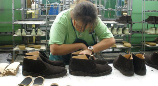 Un'azienda calzaturiera
