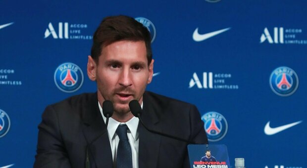 Messi, la conferenza stampa di presentazione al Psg