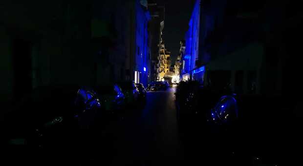 San Benedetto, emergenza blackout: questa a volta sono le vie del centro a finire al buio