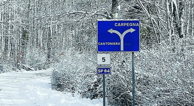 La neve a Carpegna