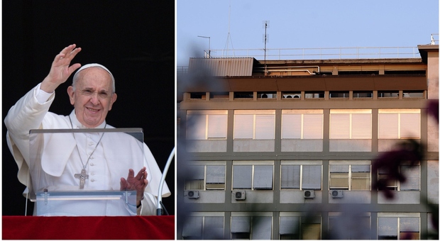 Papa Francesco sulla via della guarigione: «Ha cenato con chi lo assiste e passeggia per i corridoi». Domani Angelus dal Gemelli. L'ultimo bollettino