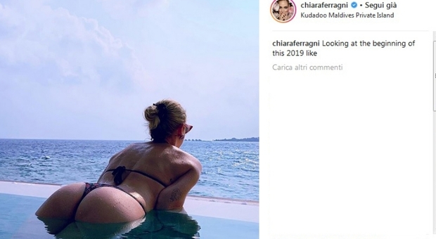 Chiara Ferragni hot in bikini alle Maldive: «Guardando all'inizio del 2019»