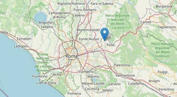 Terremoto a Roma, scossa di 3.3: «Sentita in tutta la città e in provincia». L'epicentro a Guidonia Montecelio