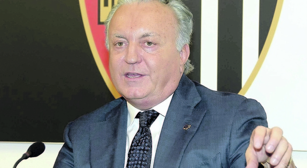 Massimo Pulcinelli, proprietario dell'Ascoli
