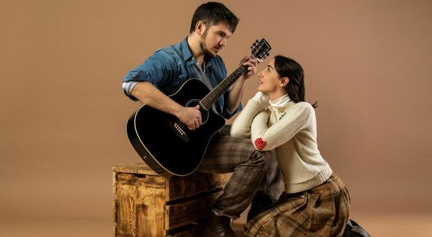 I due protagonisti principali del musical FOTO GIULIA MARANGON/UFFICIO STAMPA