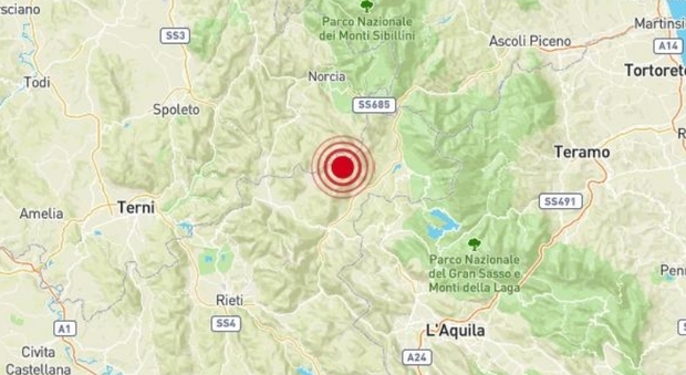 Terremoto in provincia di Rieti, scossa avvertita chiaramente dalla popolazione