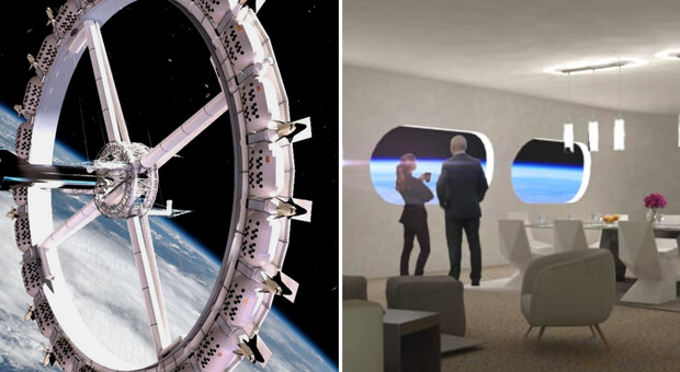 Camere di lusso con vista sistema solare: nel 2025 aprirà il primo hotel nello spazio