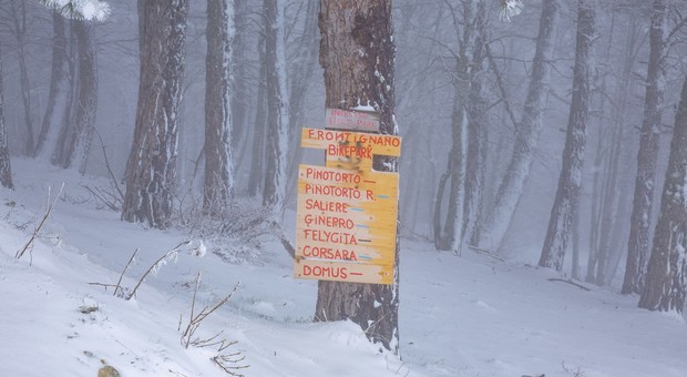 Neve di maggio a Frontignano di Ussita, la foto-storia di un'escursione con la guida
