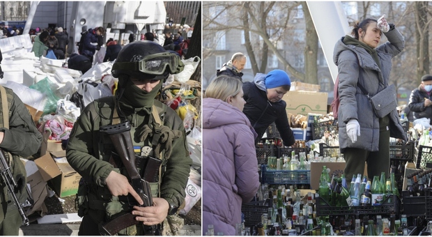 Ucraina, tra i combattenti di Dnipro. Trincee, molotov, barricate: «La tomba degli invasori»