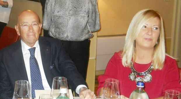 L'avvocato Marcello Galiffa con la moglie Antonietta Lupi