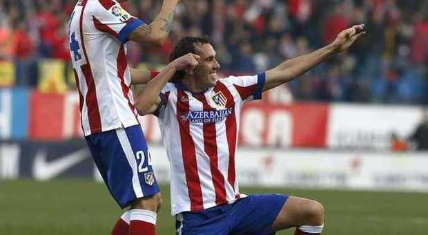 Atletico Madrid, tris con vittoria Fernando Torres sorride in tribuna