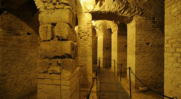 Gli scavi di Vitruvio sotto Sant'Agostino