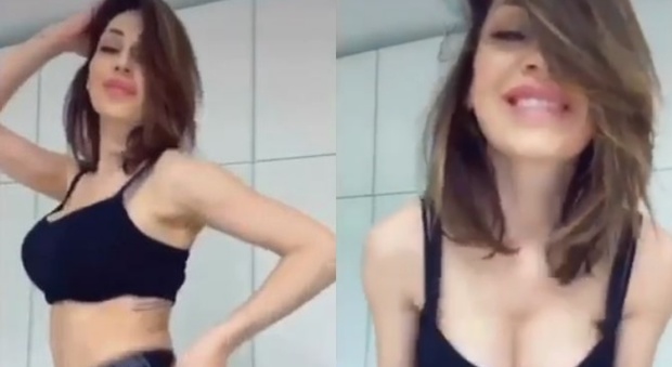 Anna Tatangelo, il balletto sexy su Instagram fa impazzire i fan: «Che meraviglia»