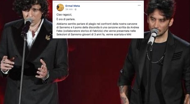 Ermal Meta e Fabrizio Moro sospesi, il cantante albanese: "Ora parlo io, è ridicolo"