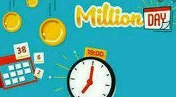 Million Day, estrazione dei numeri vincenti di oggi 21 maggio 2021