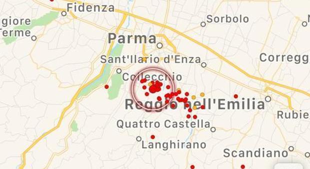 Terremoto, scossa vicino Parma: paura in Emilia-Romagna
