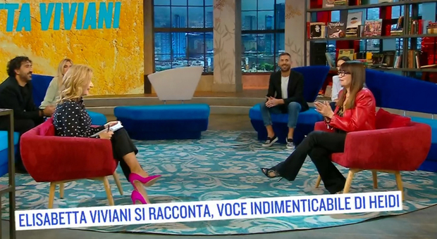 Elisabetta Viviani ospite di Sera Bortone a Oggi è un altro giorno su RaiUno (Foto: da video)