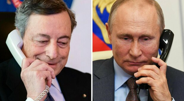 Draghi, conferenza stampa dopo telefonata con Putin