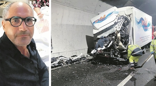 Tamponamento tra camion nella galleria dell'autostrada A14: Sergio Mazzagufo muore a 61 anni